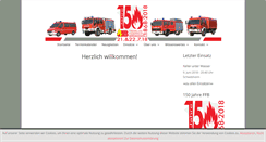 Desktop Screenshot of feuerwehr-bergrheinfeld.de